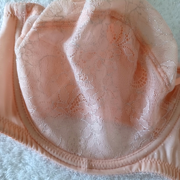 Wacoal Pink Full Coverage Bra with Mesh Texture, Size 38DD - Picture 8 of 16